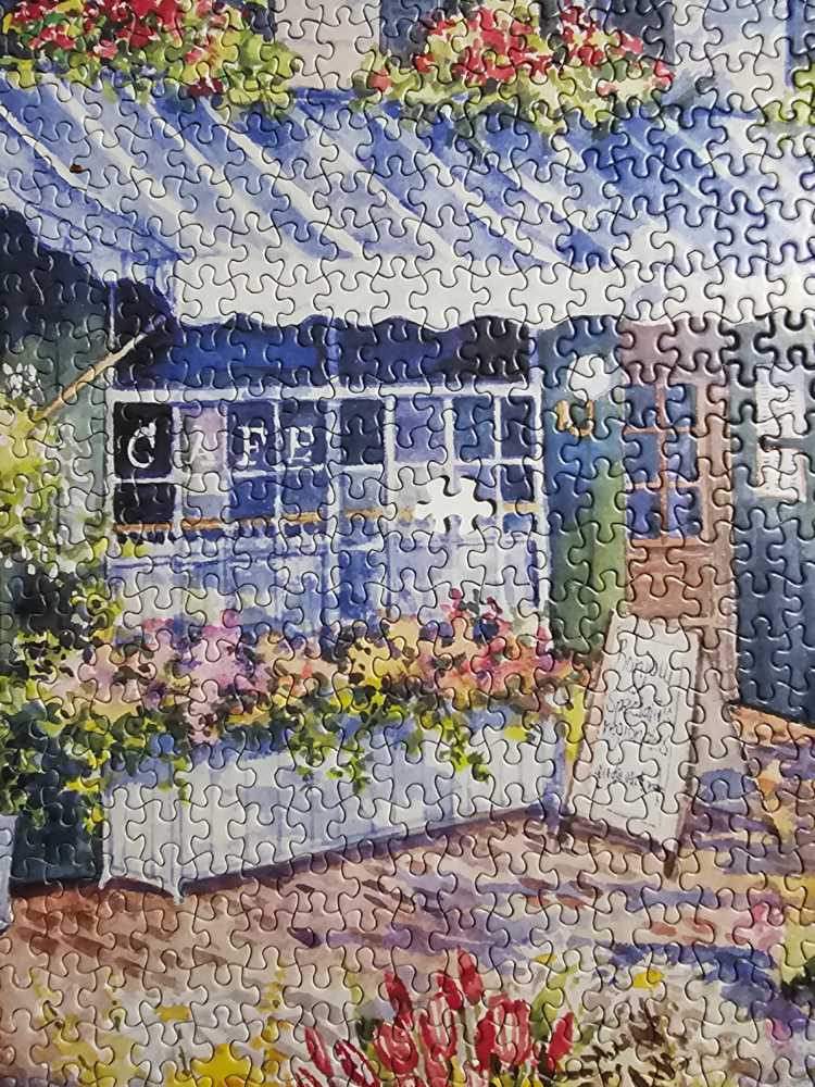 Hallmark - Paris Cafe - Hasbro puzzle collectible [Barcode 076930494622] - Main Image 3