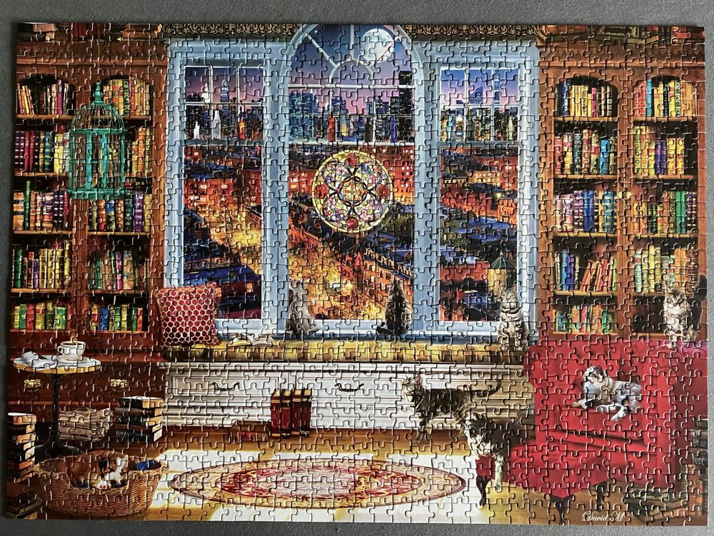 Downtown City View - MasterPieces puzzle collectible [Barcode 705988721090] - Main Image 2