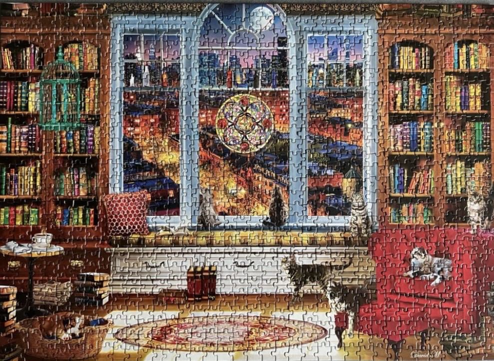 Downtown City View - MasterPieces puzzle collectible [Barcode 705988721090] - Main Image 3