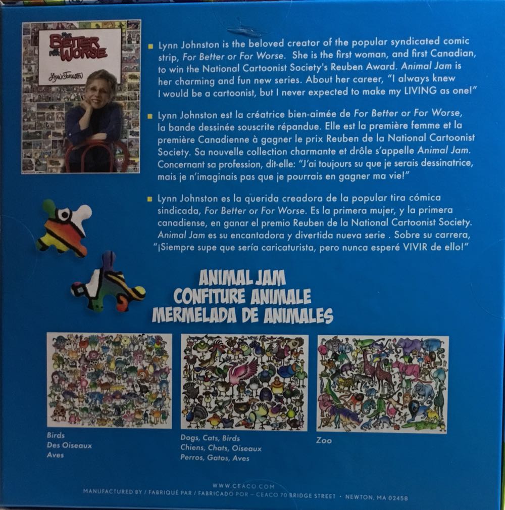 Animal Jam - Cats And Dogs - Ceaco puzzle collectible [Barcode 021081291910] - Main Image 3