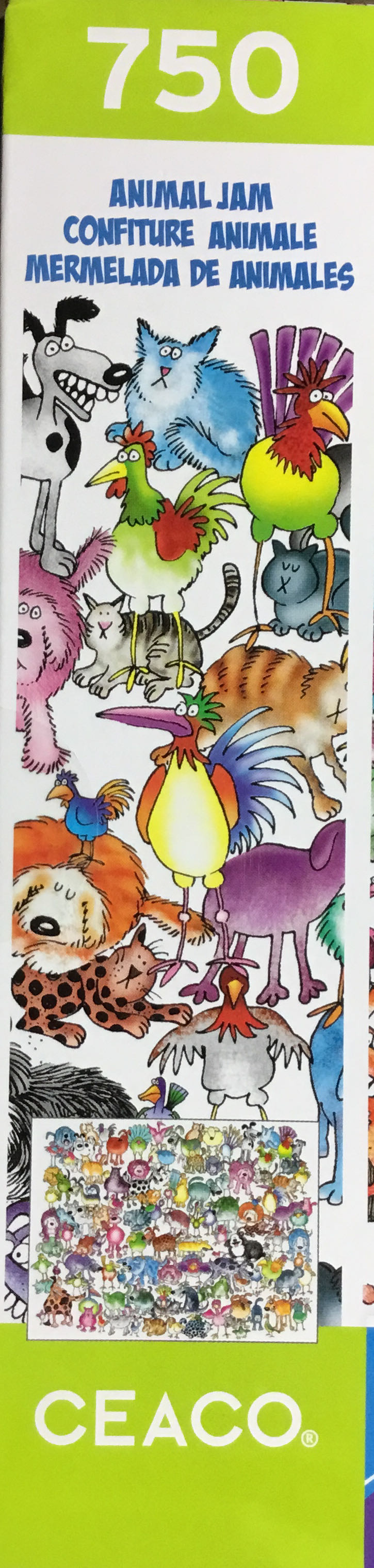 Animal Jam - Cats And Dogs - Ceaco puzzle collectible [Barcode 021081291910] - Main Image 4