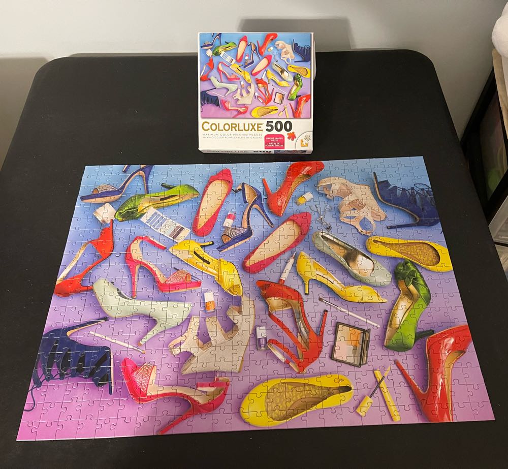 Fashion Shoes - Lafayette Puzzle Factory puzzle collectible [Barcode 4895145408660] - Main Image 2