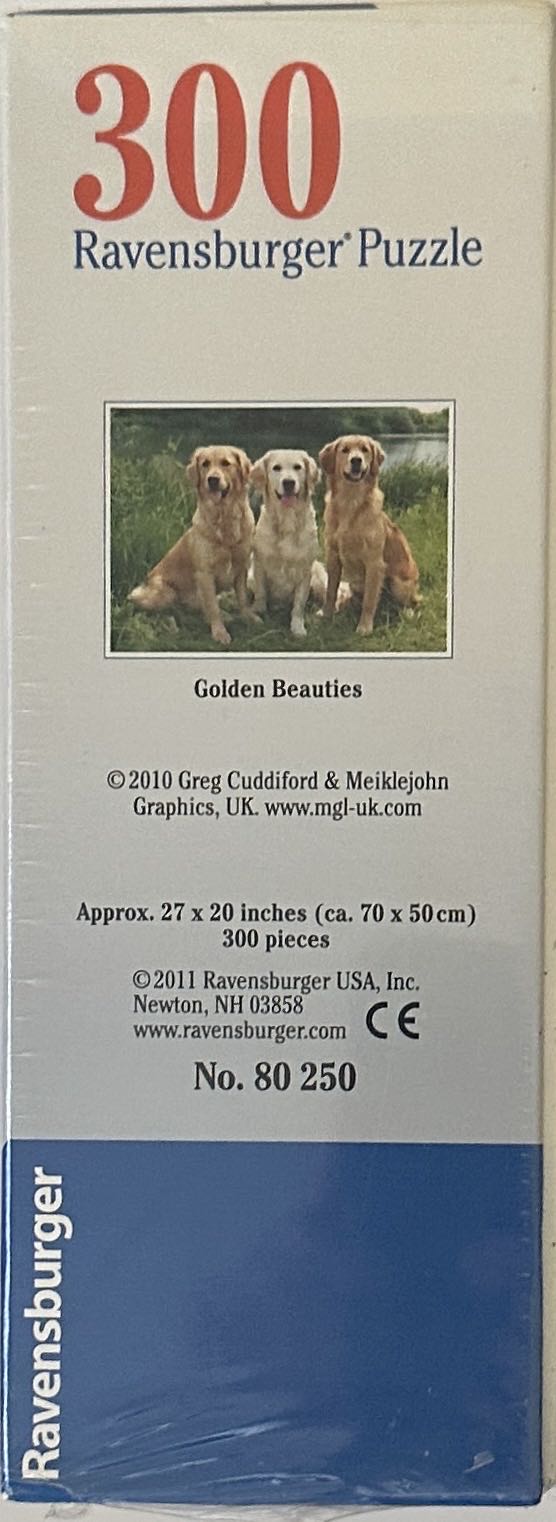 Golden Beauties - Ravensburger puzzle collectible [Barcode 666273802507] - Main Image 2