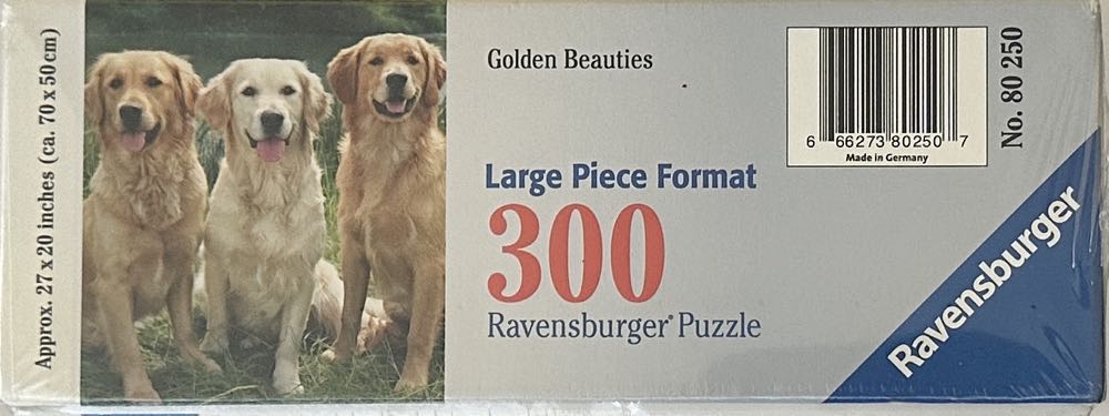 Golden Beauties - Ravensburger puzzle collectible [Barcode 666273802507] - Main Image 3