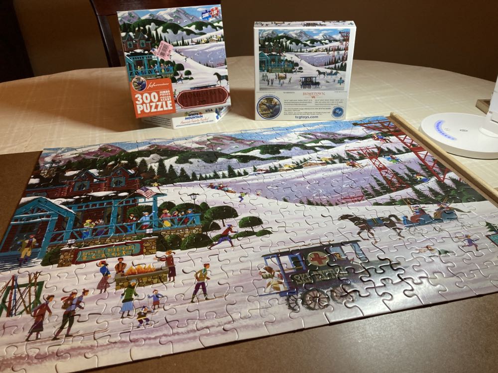 Pine Ridge Lodge - Hometown Collection puzzle collectible - Main Image 2