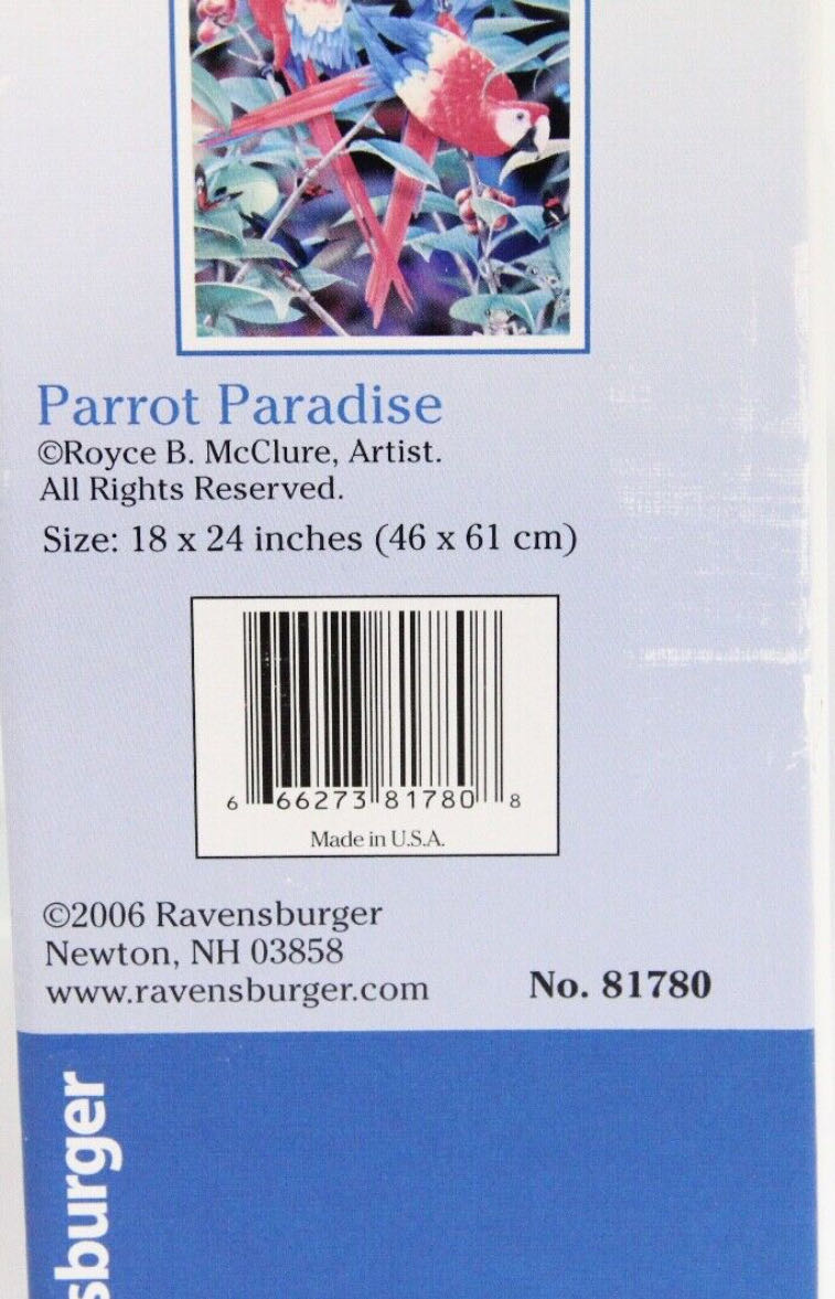 Parrot Paradise - Ravensburger puzzle collectible [Barcode 666273817808] - Main Image 2