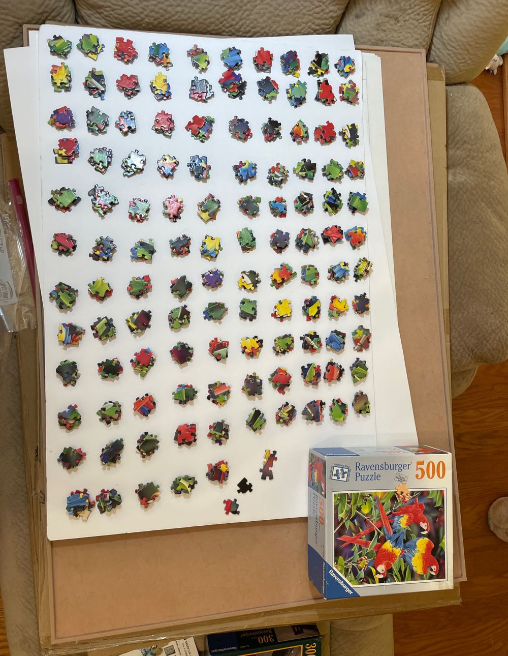 Parrot Paradise - Ravensburger puzzle collectible [Barcode 666273817808] - Main Image 3