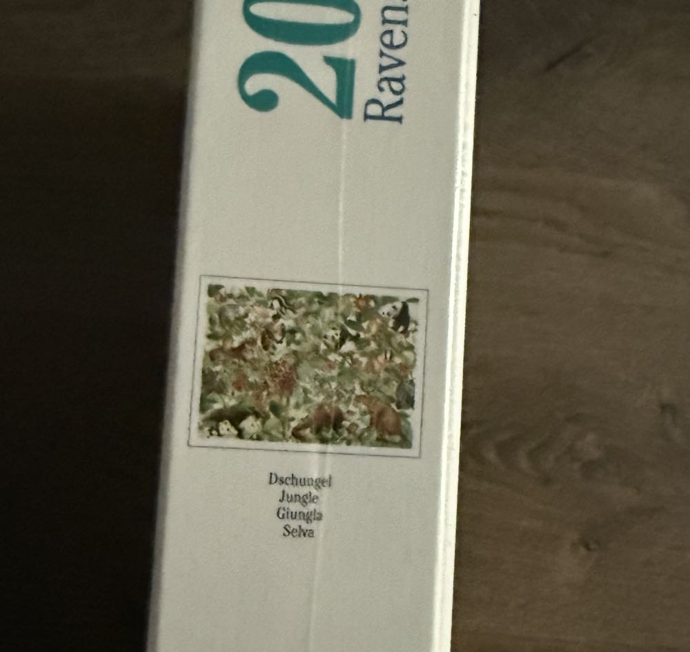 Jungle - Ravensburger puzzle collectible [Barcode 4005556168248] - Main Image 2