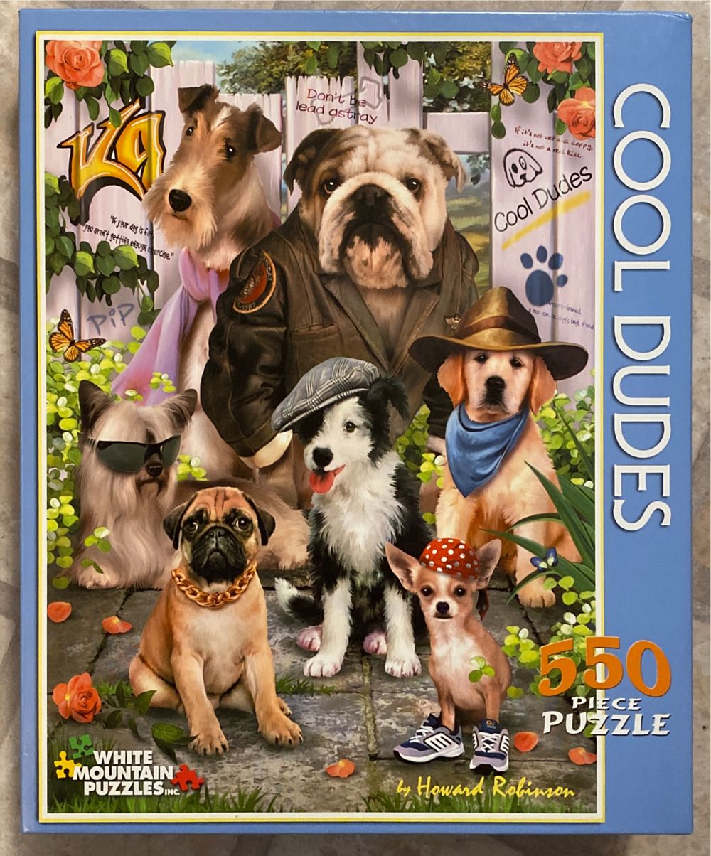 Cool Dudes - White Mountain puzzle collectible [Barcode 724819250387] - Main Image 2