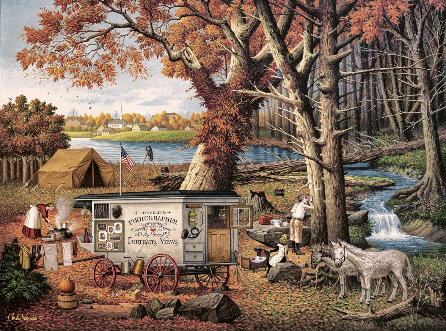 Memory Maker - Frank - Buffalo puzzle collectible [Barcode 079346114689] - Main Image 2