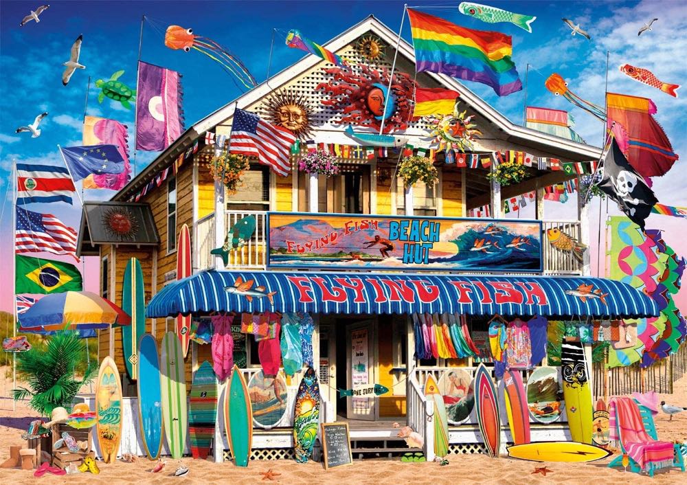 Surf Shack - Buffalo puzzle collectible [Barcode 079346027569] - Main Image 2