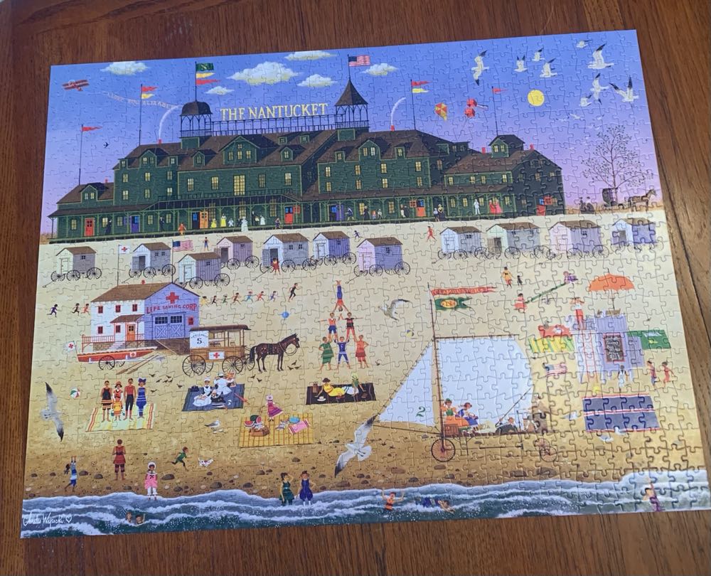 The Nantucket - Buffalo Games puzzle collectible [Barcode 079346114924] - Main Image 3