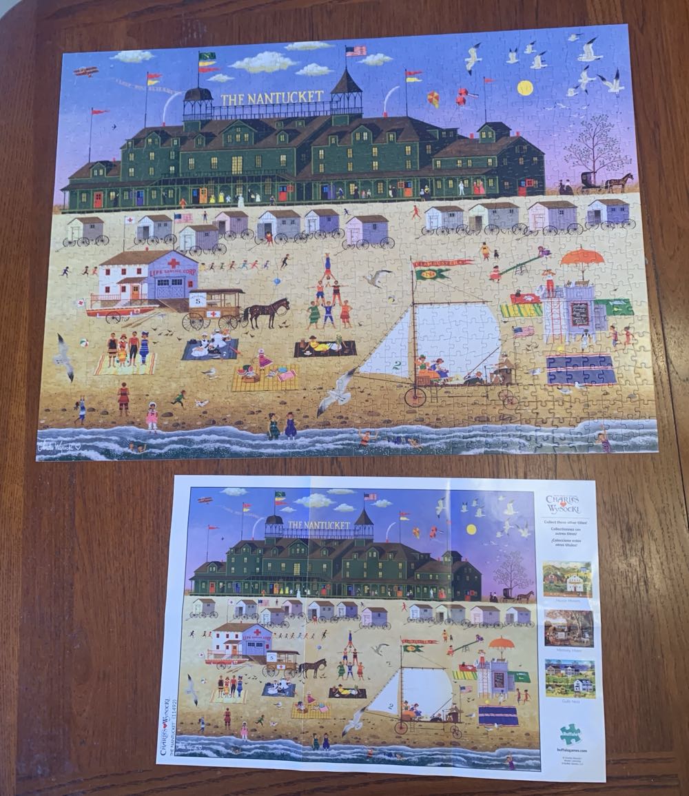 The Nantucket - Buffalo Games puzzle collectible [Barcode 079346114924] - Main Image 4