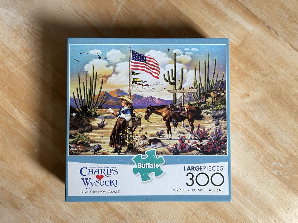Love Letter From Laramie - Buffalo puzzle collectible [Barcode 079346026517] - Main Image 2