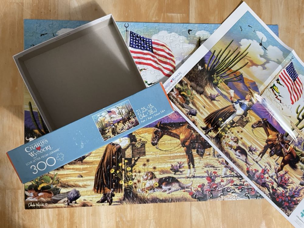 Love Letter From Laramie - Buffalo puzzle collectible [Barcode 079346026517] - Main Image 4