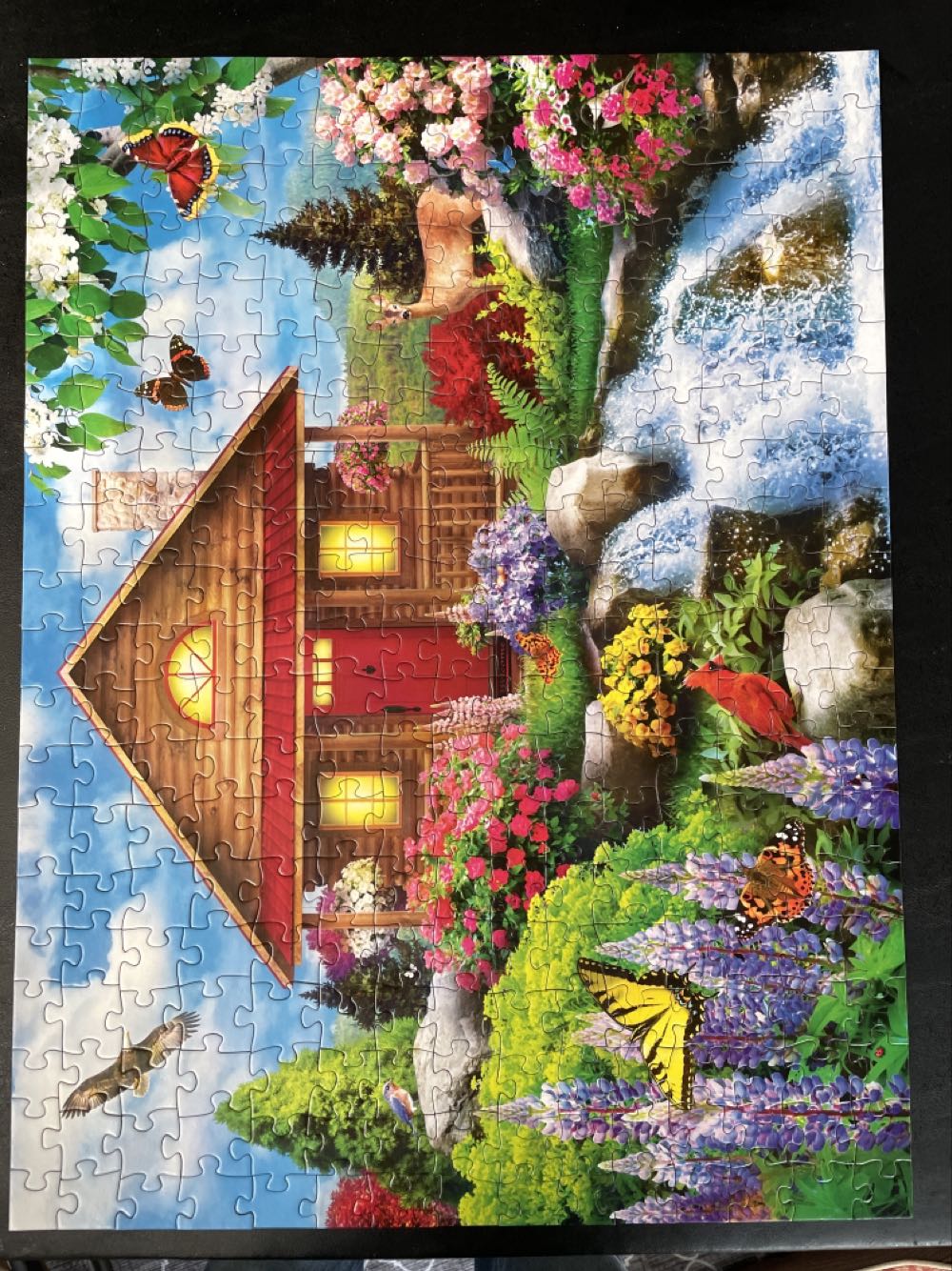 Floral Falls - MasterPieces puzzle collectible [Barcode 705988611254] - Main Image 2