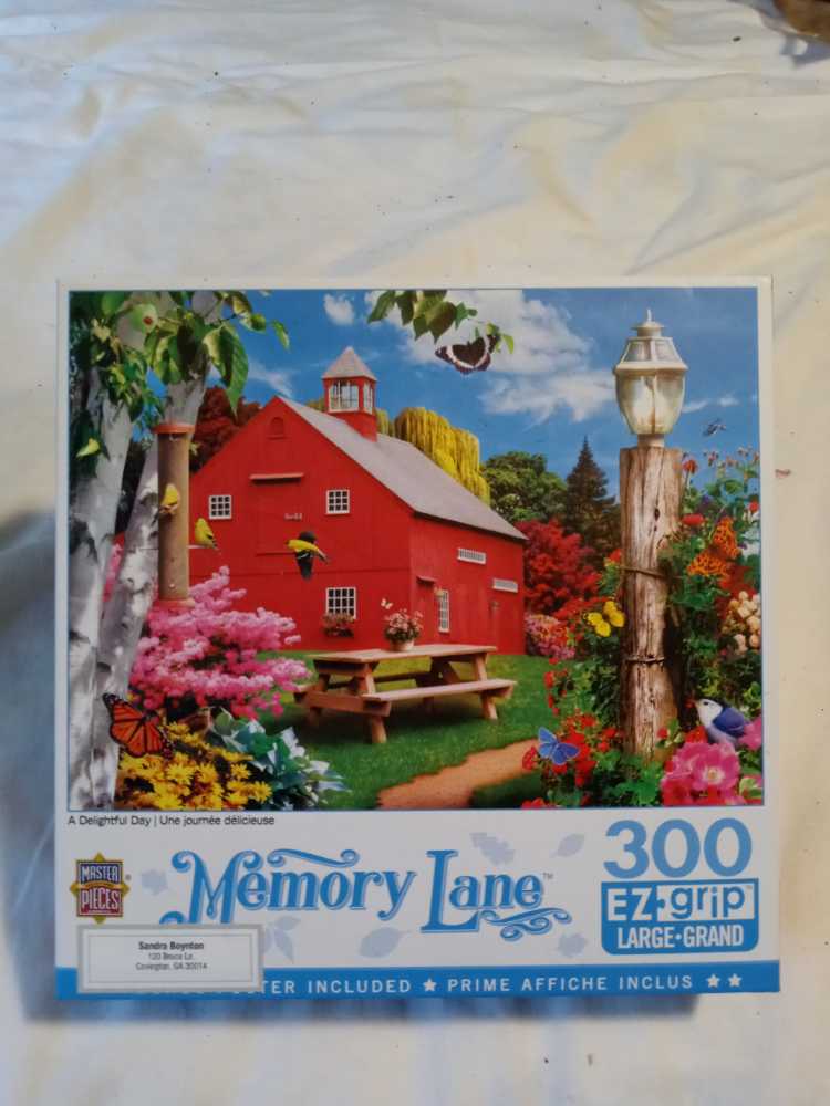 A Delightful Day - Master Pieces puzzle collectible [Barcode 705988321573] - Main Image 4