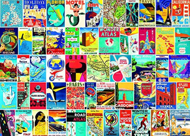 Travel Atlas - Re-marks puzzle collectible [Barcode 681410194345] - Main Image 2