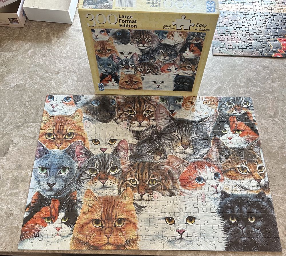Cat Lover - FX Schmid puzzle collectible [Barcode 099252788248] - Main Image 2