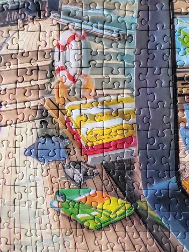 Vintage USA Travel - Seesaw puzzle collectible [Barcode 856108007744] - Main Image 3