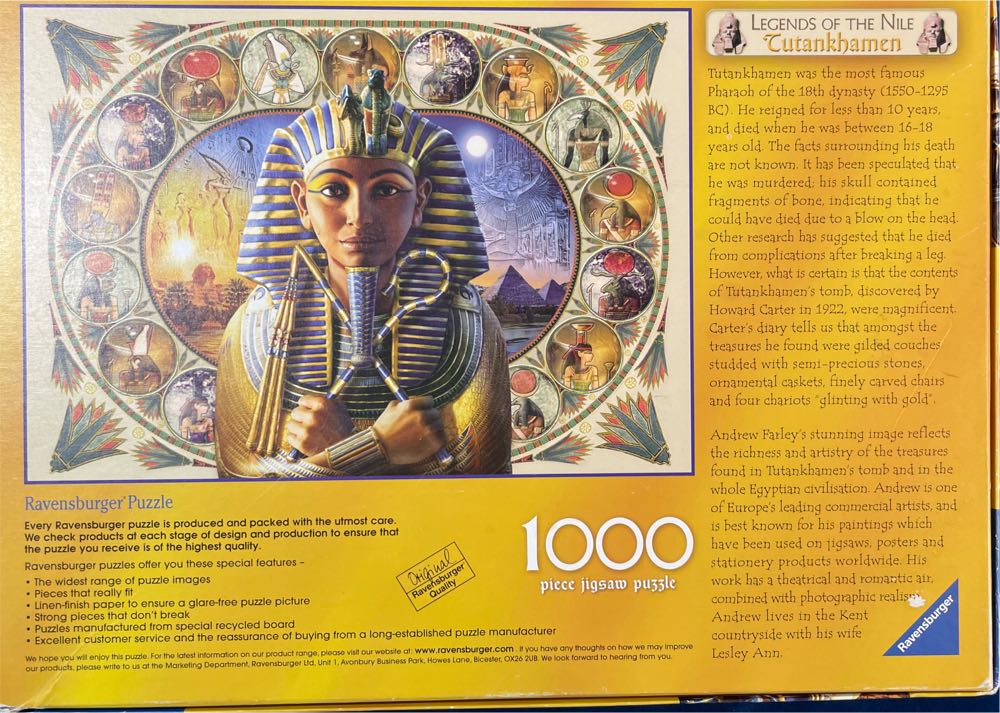 Legends Of The Nile - Ravensburger puzzle collectible - Main Image 2
