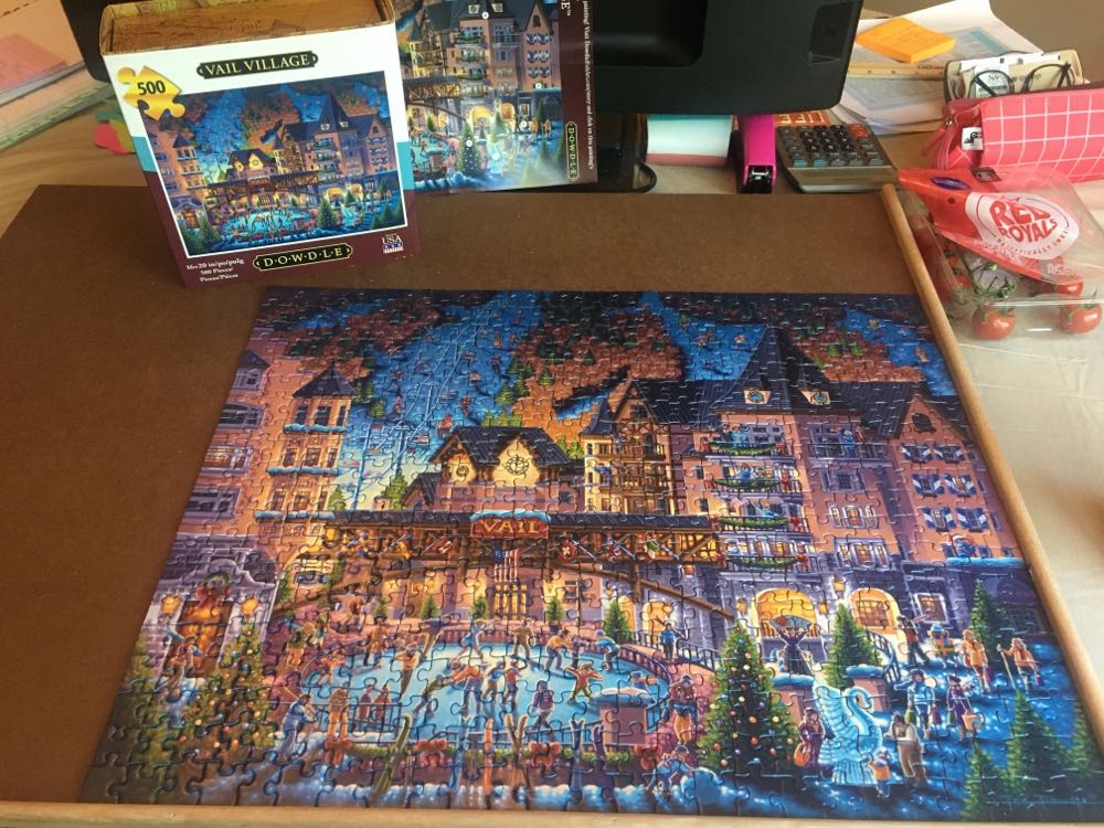 Vail Village 💎 - Dowdle puzzle collectible [Barcode 671095002004] - Main Image 2