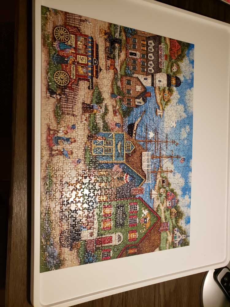 The Young Patriots $4 - Masterpiece Puzzles puzzle collectible [Barcode 705988719356] - Main Image 2