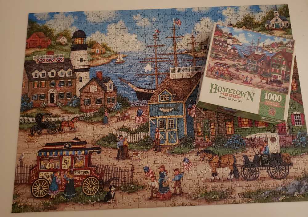 The Young Patriots $4 - Masterpiece Puzzles puzzle collectible [Barcode 705988719356] - Main Image 3