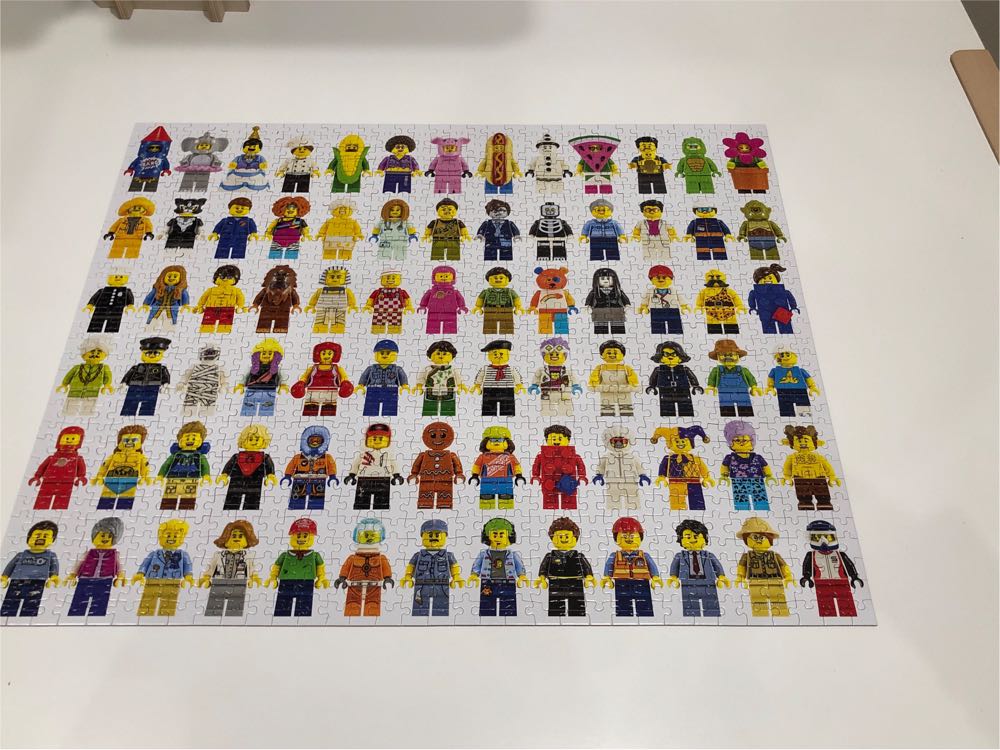 Lego: Minifigure Puzzle - Lego puzzle collectible [Barcode 9781797210414] - Main Image 2