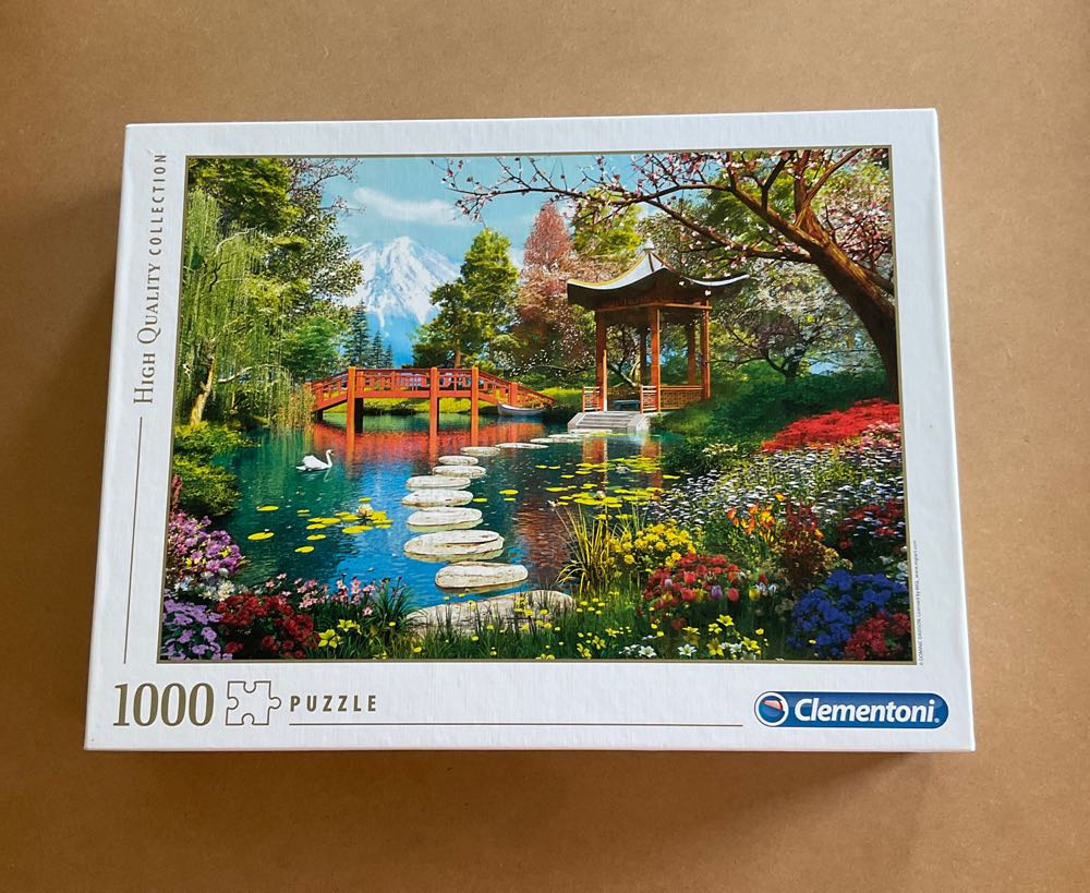 Fuji Garden - Clementoni puzzle collectible [Barcode 8005125395132] - Main Image 1