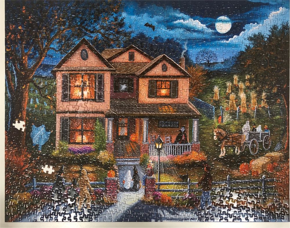 Yesterday’s Halloween - Bits And Pieces puzzle collectible [Barcode 192949041555] - Main Image 2