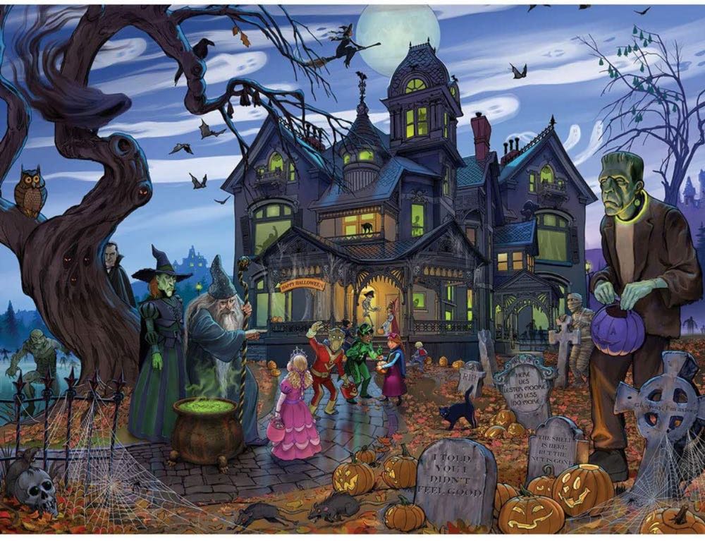 Goblins And Goodies And Ghouls - Oh My - Bits And Pieces puzzle collectible [Barcode 192949041531] - Main Image 2