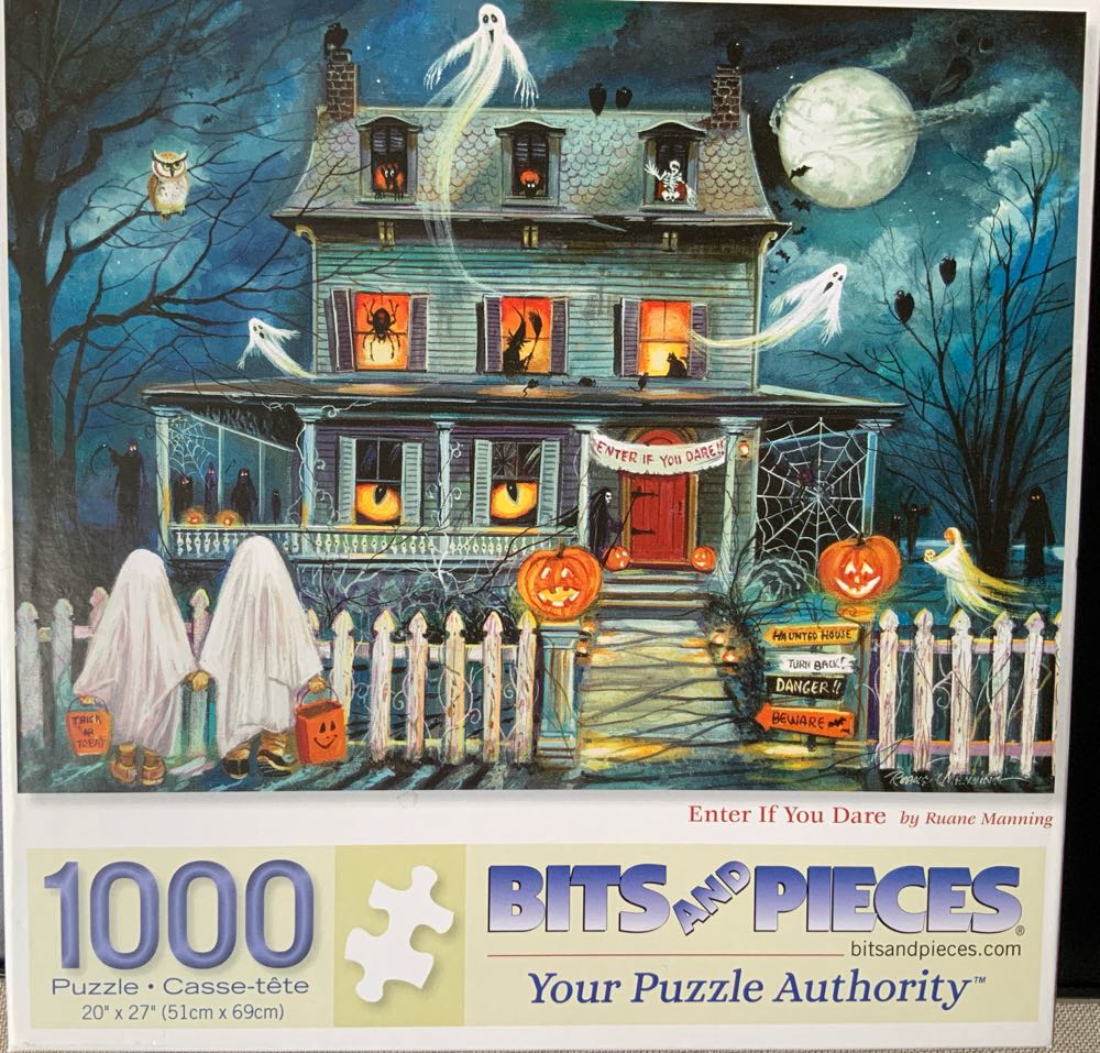 Enter If You Dare - Bits And Pieces 🇺🇸 puzzle collectible [Barcode 192949041579] - Main Image 2