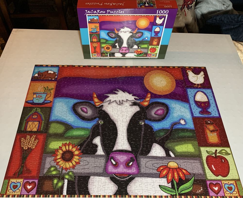 Sunset Hill Farm - JaCaRou puzzle collectible [Barcode 750122796649] - Main Image 2