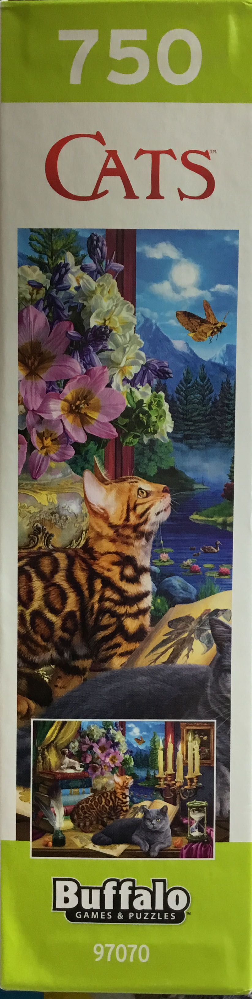 Cats and Candelabra - Buffalo puzzle collectible [Barcode 079346172900] - Main Image 3