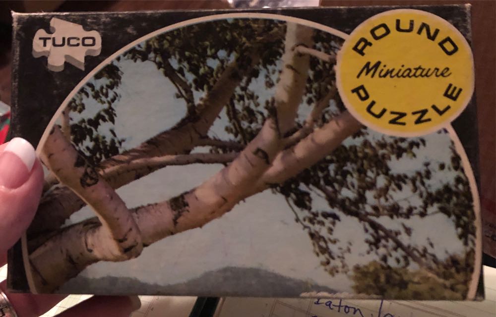 Ceaco Thomas Kinkade Gingerbread Cottage Piece With Poster