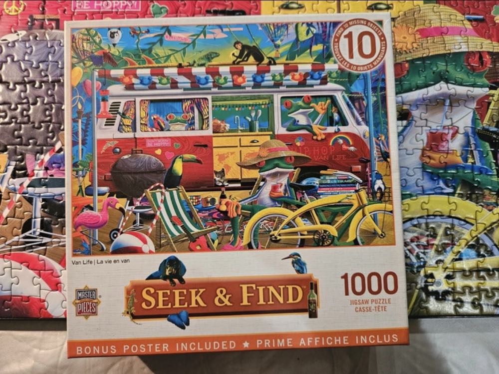 Seel & Find: Van Life - MasterPieces puzzle collectible [Barcode 705988721984] - Main Image 4