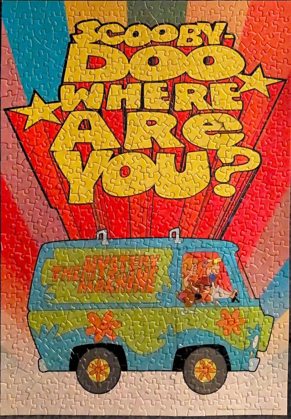 Scooby Doo - Where Are You? - Aquarius puzzle collectible [Barcode 840391141407] - Main Image 2