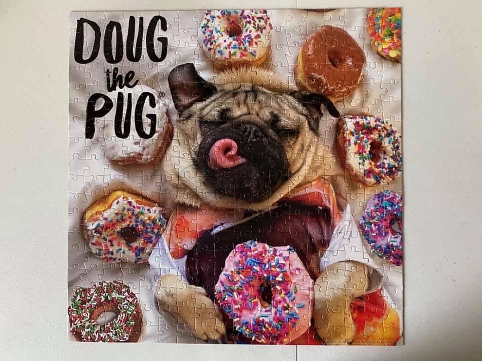 Doug The Pug: Donut Doug  puzzle collectible [Barcode 079346993710] - Main Image 2