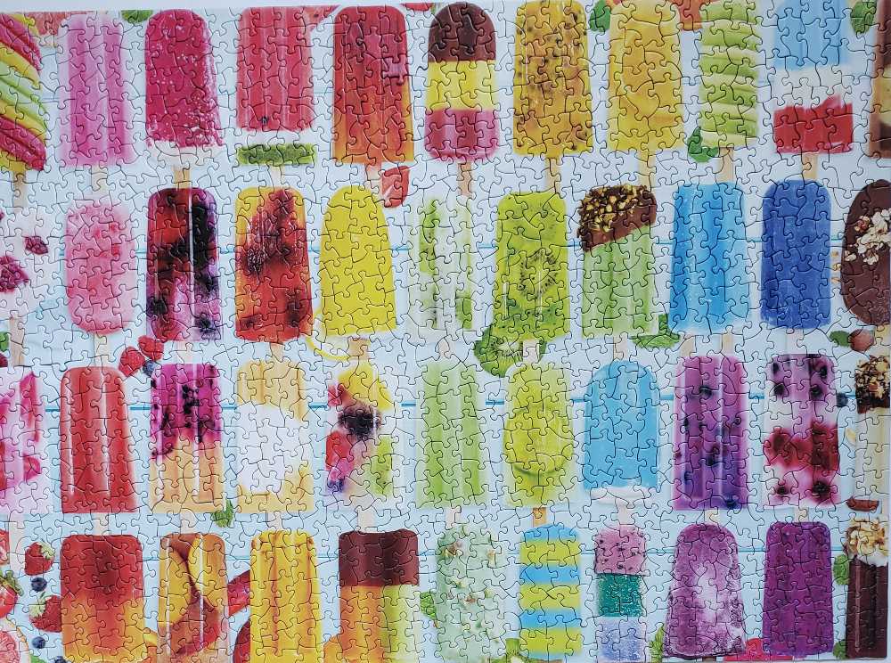Popsicle Rainbow - Eurographics puzzle collectible [Barcode 628136556224] - Main Image 2