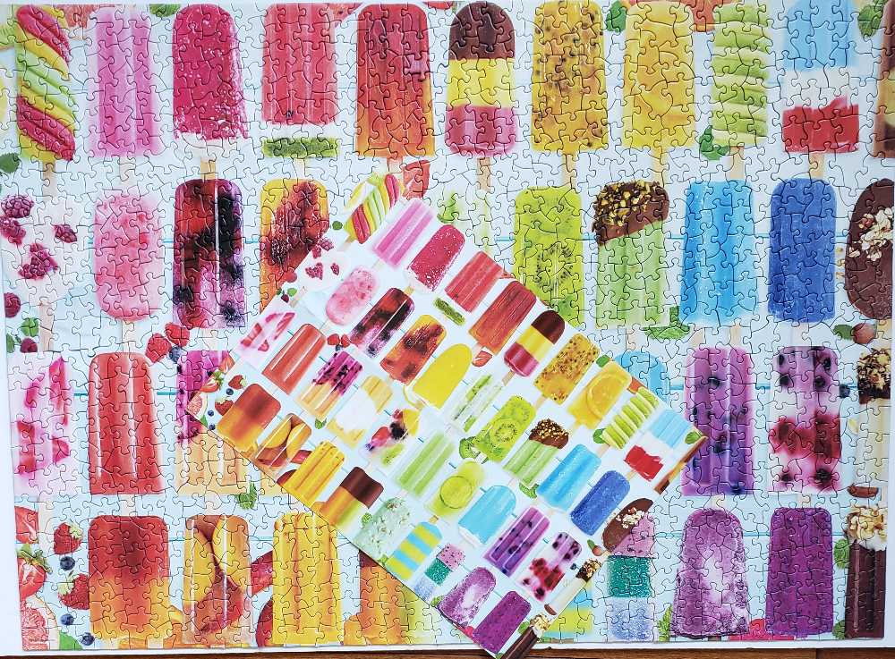 Popsicle Rainbow - Eurographics puzzle collectible [Barcode 628136556224] - Main Image 3