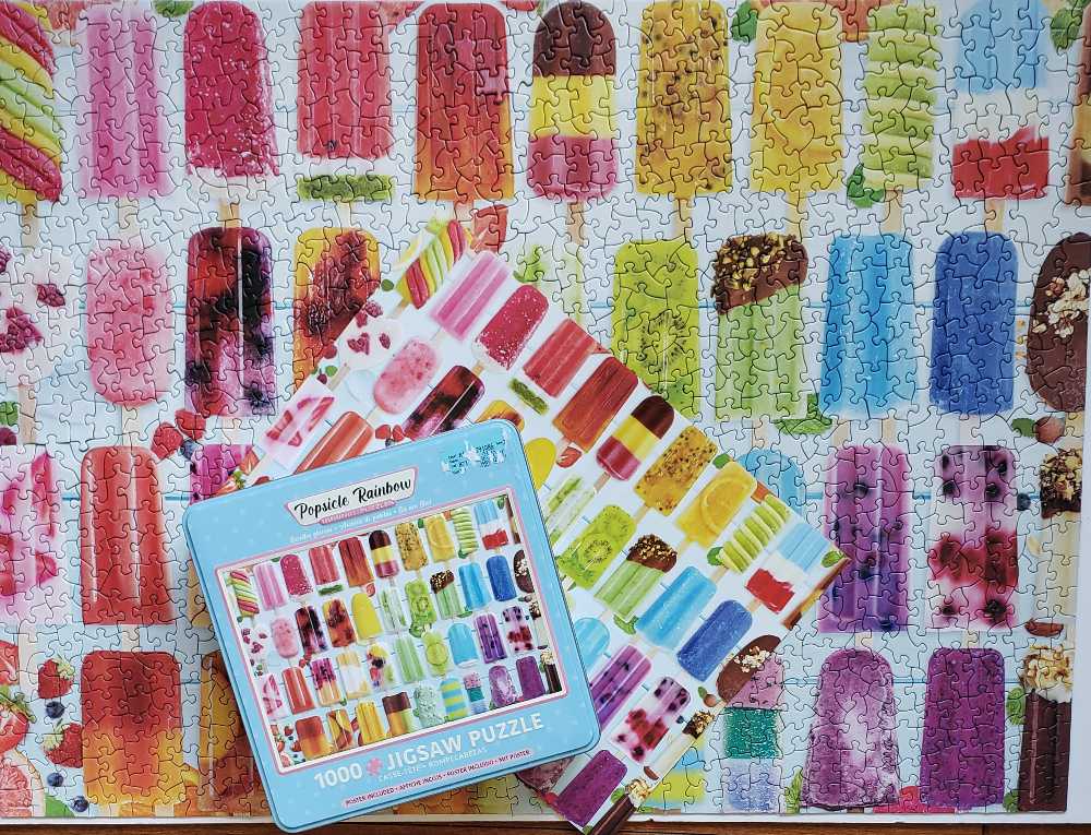 Popsicle Rainbow - Eurographics puzzle collectible [Barcode 628136556224] - Main Image 4