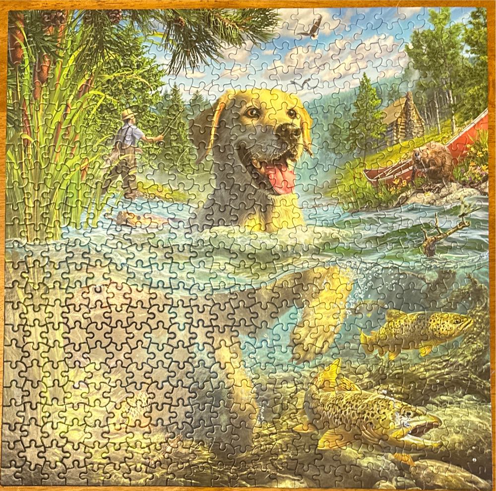 Let’s Fish - Ceaco puzzle collectible [Barcode 021081240987] - Main Image 2