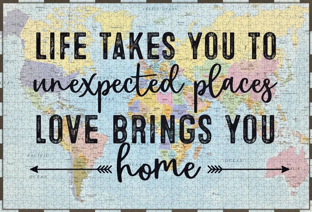 Love Brings You Home - Paper House puzzle collectible [Barcode 767636838567] - Main Image 2