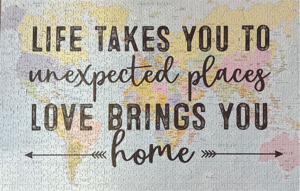 Love Brings You Home - Paper House puzzle collectible [Barcode 767636838567] - Main Image 3