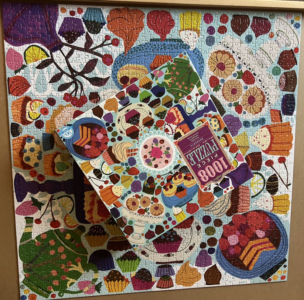 Desserts - eeBoo Puzzles puzzle collectible [Barcode 689196505676] - Main Image 2