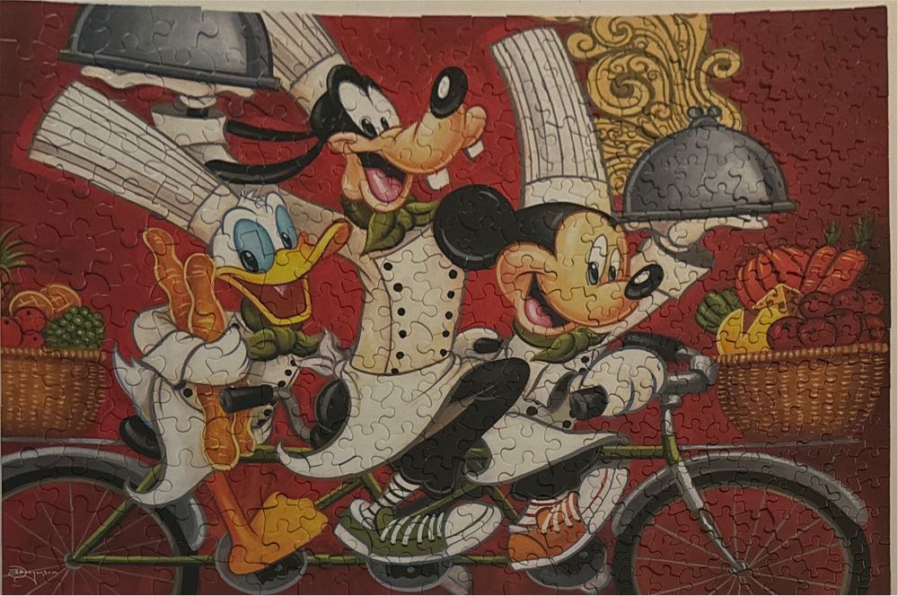 Disney Together Time - Chefs - Ceaco puzzle collectible [Barcode 021081231275] - Main Image 3