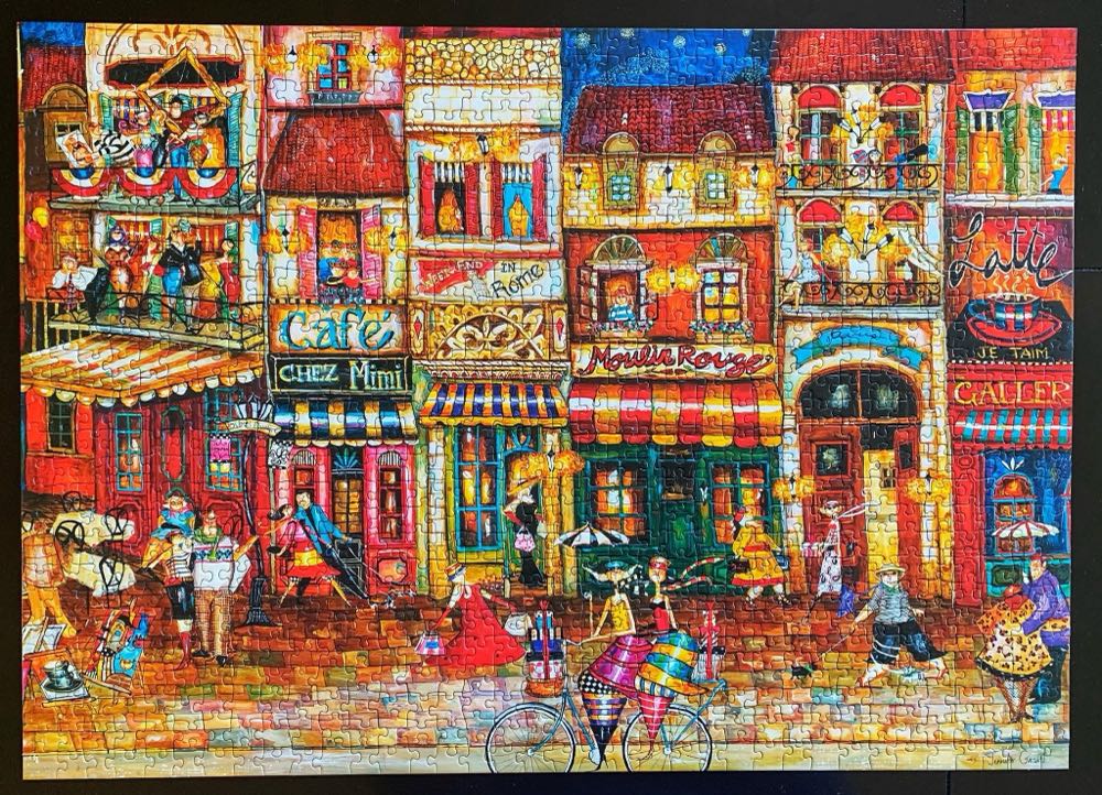 Streets of France* - Ravensburger puzzle collectible [Barcode 4005556194087] - Main Image 3