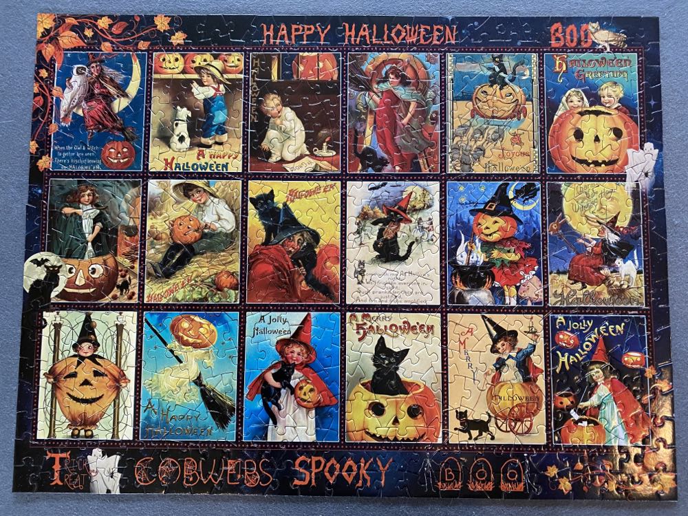 Vintage Halloween - Bits And Pieces puzzle collectible [Barcode 192949051592] - Main Image 2