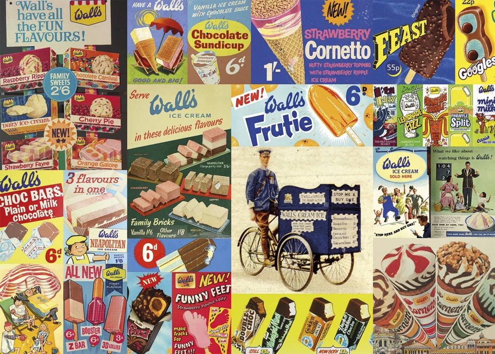 Vintage Ice Cream - Gibsons 🇬🇧 puzzle collectible [Barcode 5012269071030] - Main Image 2